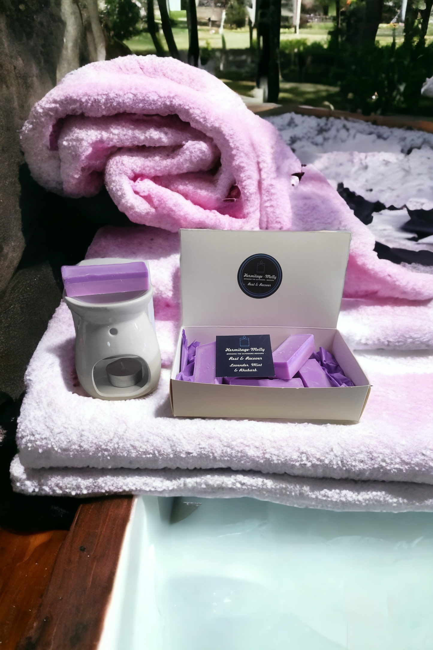 Rest & Recover - Wax Melts - Lavender, Mint & Rhubarb