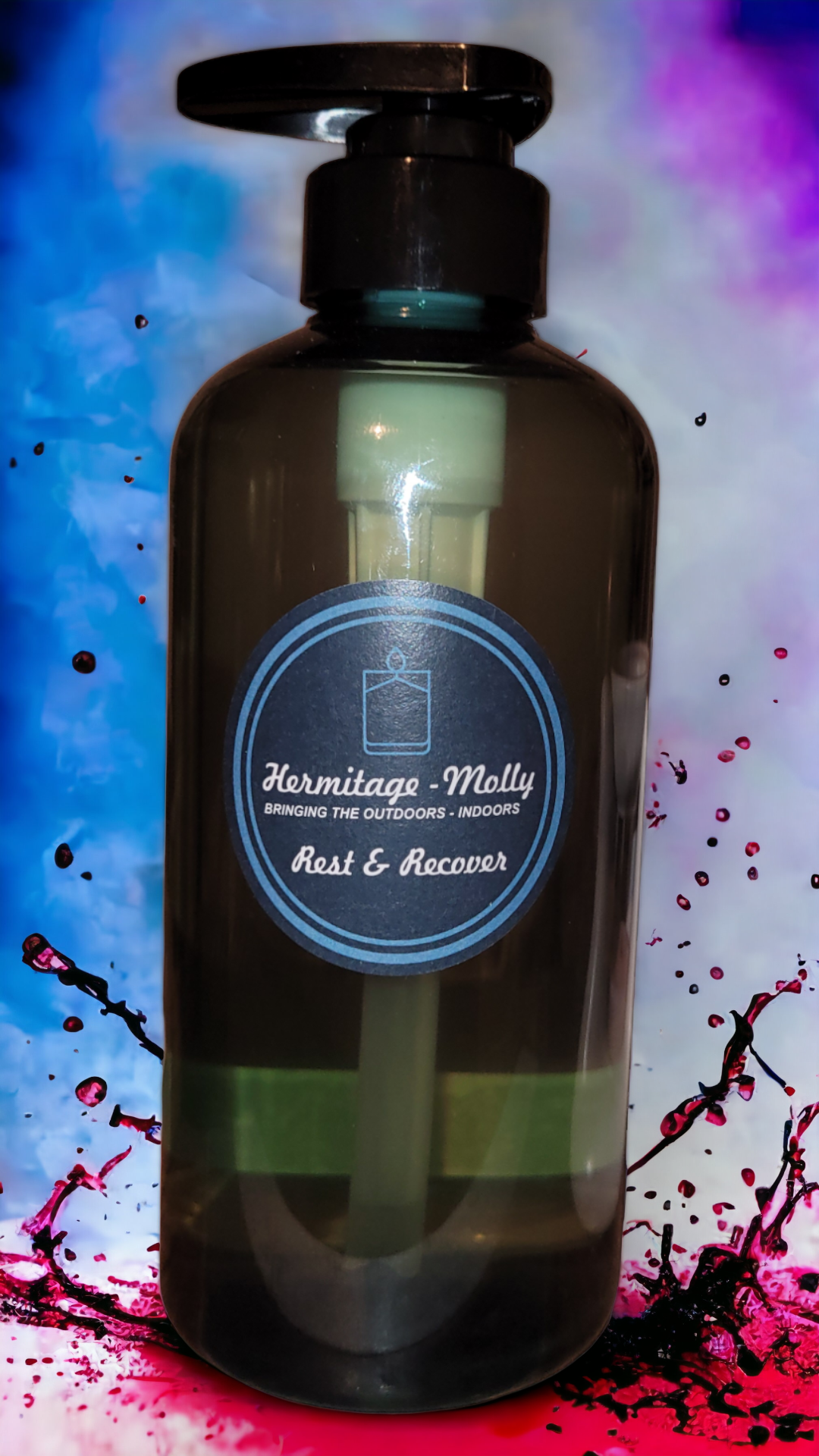 Rest & Recover - Luxury Hand & Bodywash 500ml - Lavender, Mint & Rhubarb