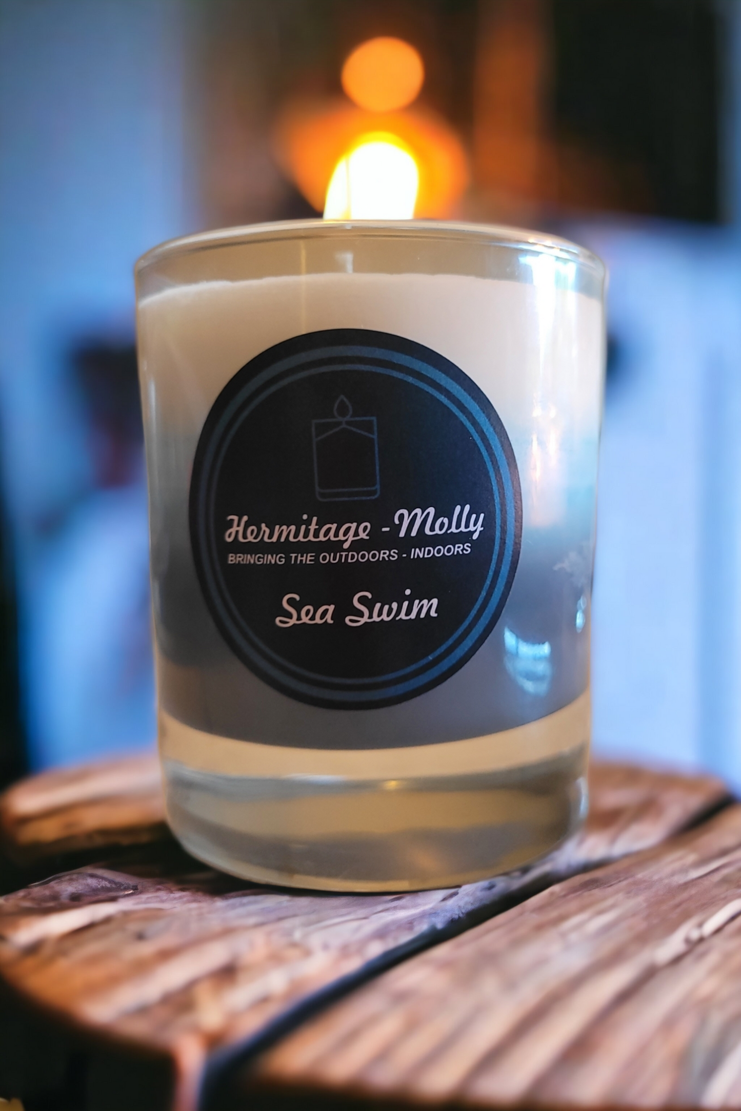 Sea Swim - Natural Soya Candle - Woodsage, Sea Salt & Jasmine